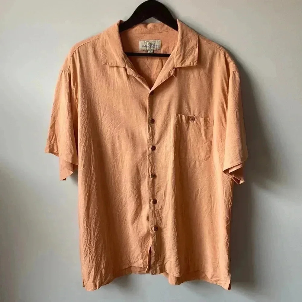 Island Shores  | Short Sleeve Silk Shirt
